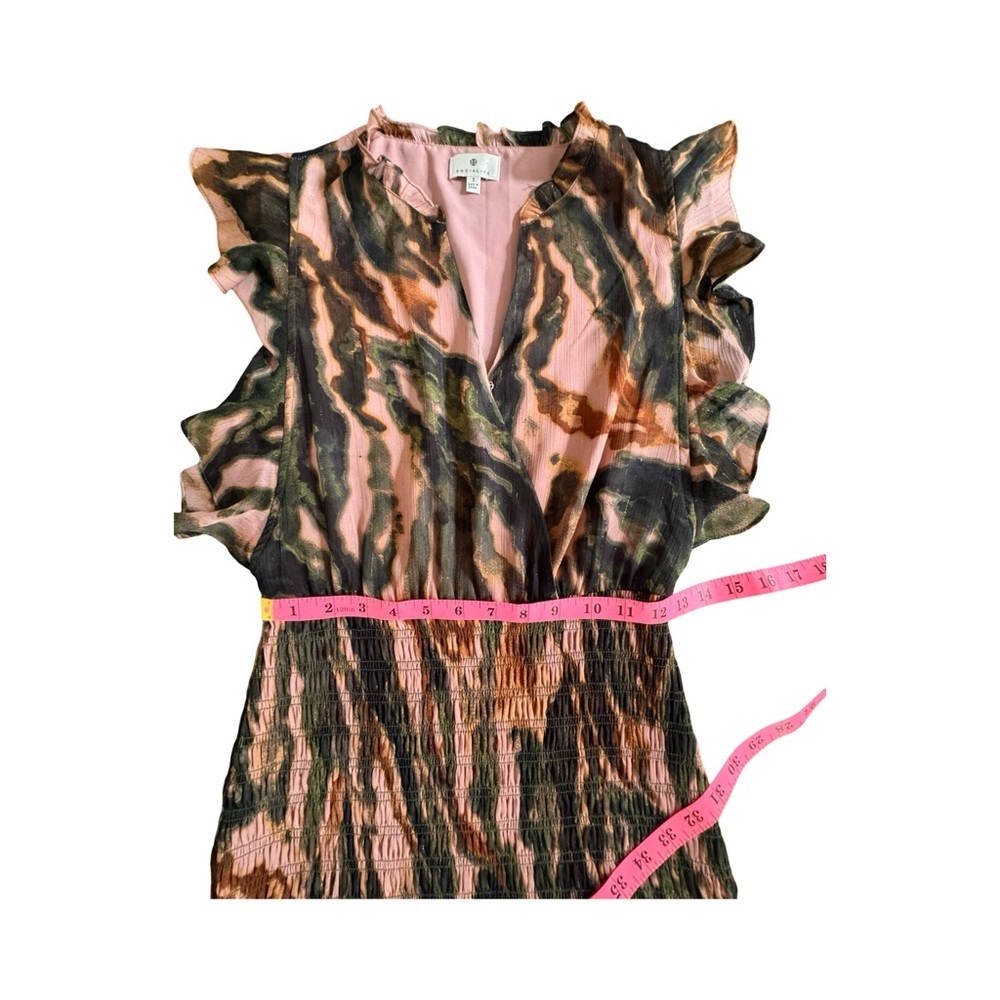 Socialite Multicolor Mini Dress - Picture 6 of 8